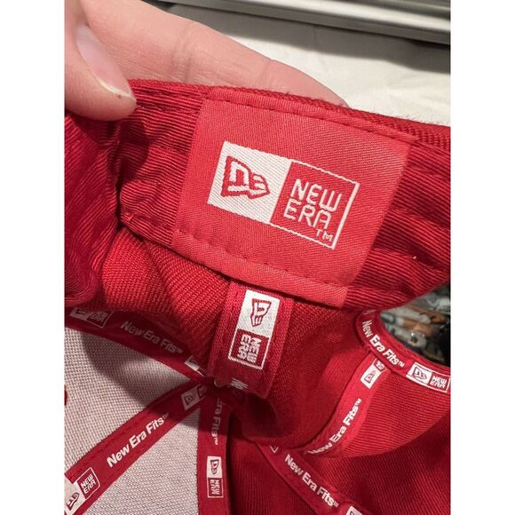 PHILADELPHIA PHILLIES 2009 LEAGUE CHAMPIONS NEW ERA 39THIRTY HAT CAP MLB Red‎ - Picture 9 of 10